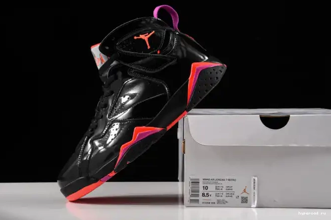 Jordan Patent 313358-006 7 Retro Black Air 0408